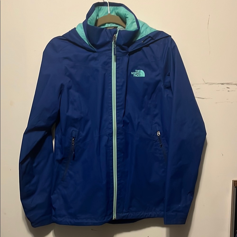The North Face Blue and Teal Women's Jacket